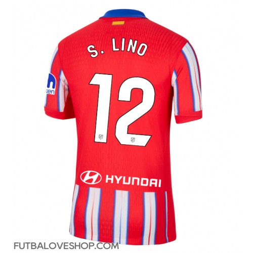 Dres Atletico Madrid Samuel Lino #12 Domáci 2024-25 Krátky Rukáv